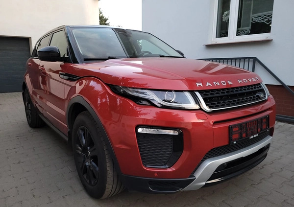 Land Rover Range Rover Evoque cena 84900 przebieg: 92135, rok produkcji 2017 z Pruszcz Gdański małe 631